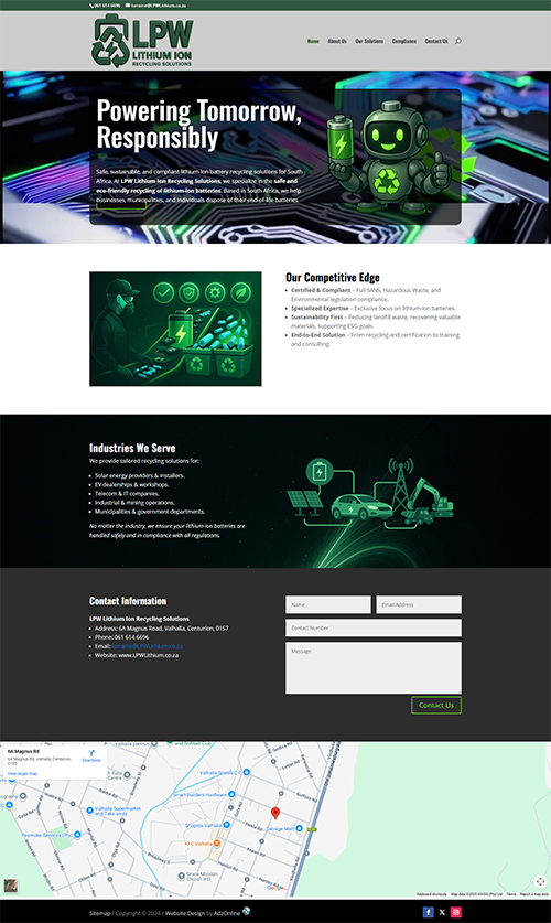 LPW Lithium Ion Recycling Solutions